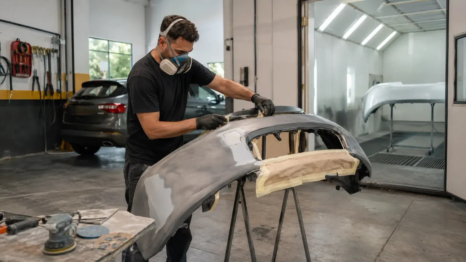 Quanto custa pintar um para-choque?