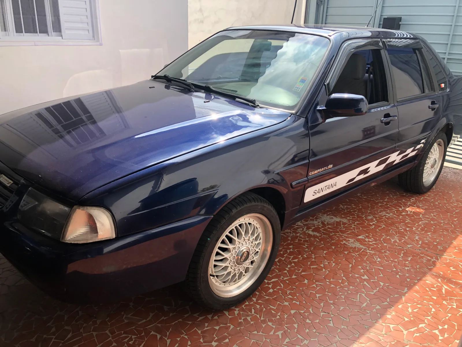 Santana 2000 azul pintura