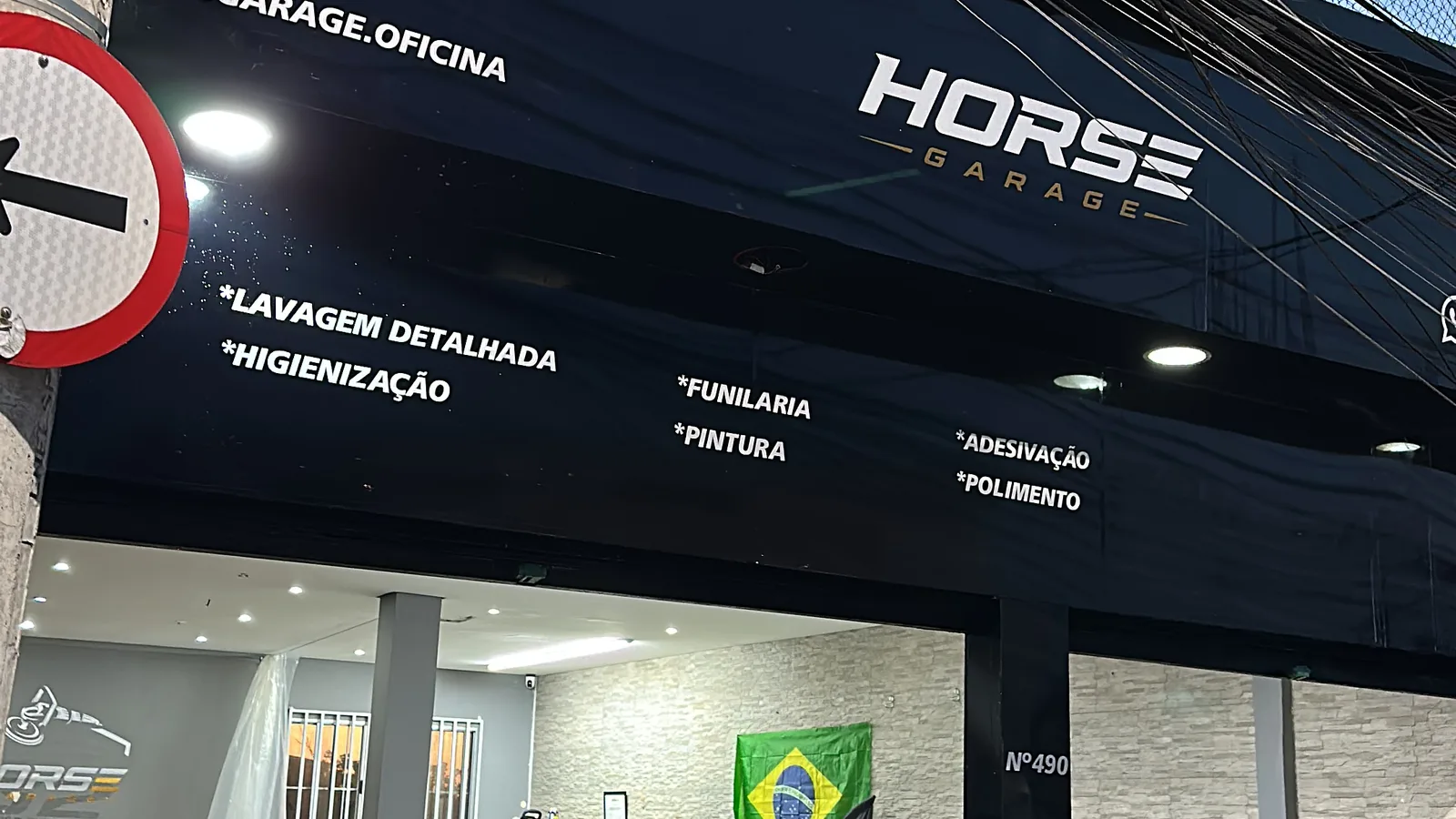 Fachada da Horse Garage em Taboão da Serra, nosso espaço